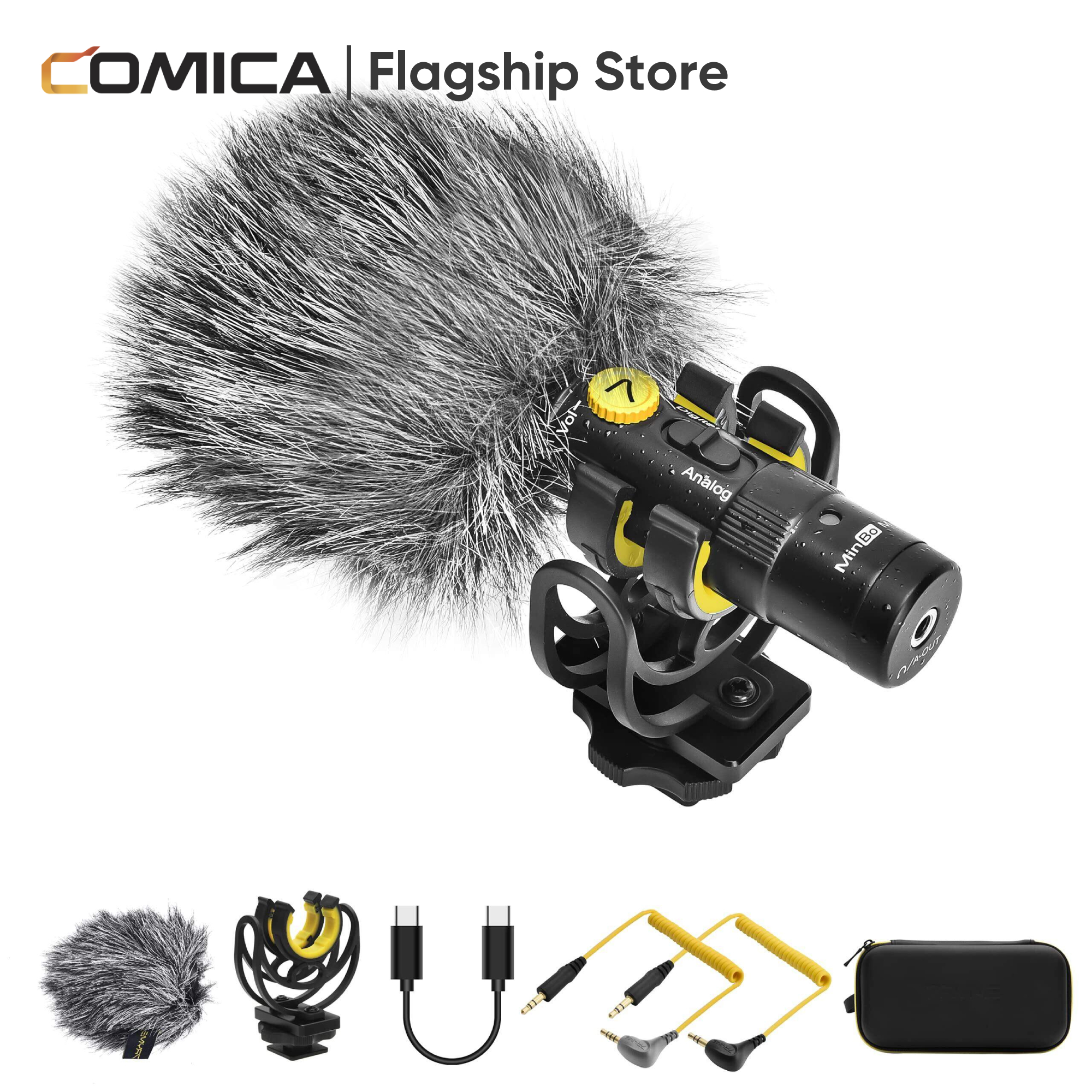7RYMS minbo M1 micrô điện dung micrô máy ảnh cho máy ảnh