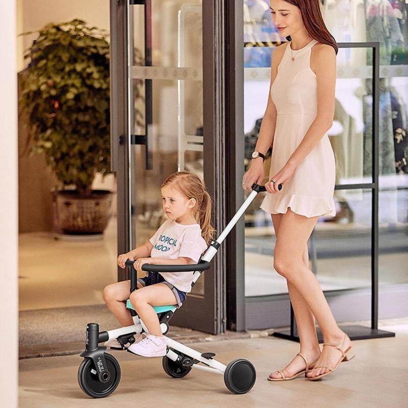 OutFlety 2 in-1 Baby Folding Tricycle Trolley Light Two-way Stroller Multi-function Childrens Balance Trolley Singapore