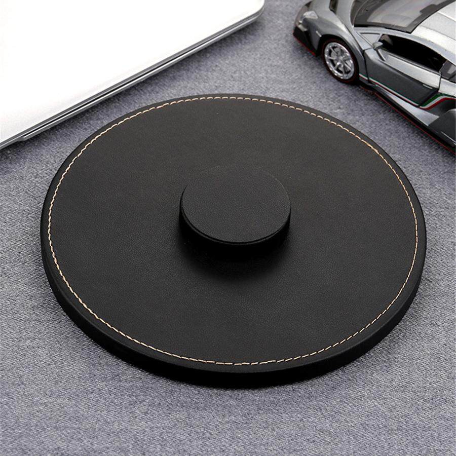 LumiParty Lót Bảo Vệ cho Apple Homepod Thông Minh Loa Chống trơn trượt Da PU Lót Đế HOMEPOD Phụ Kiện Loa