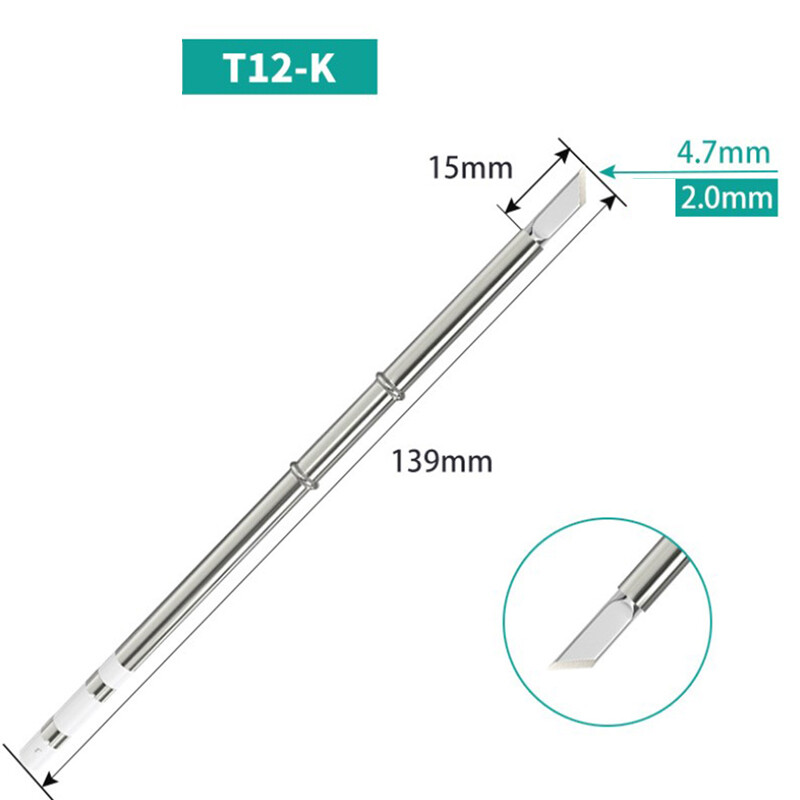 T12 Electric Soldering Iron Tips For Hakko fx951 DIY Soldering Station Kits