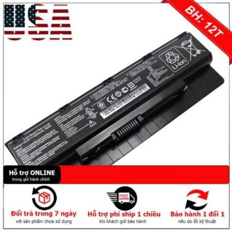 Pin laptop asus n56 n56d n56dp n56v n56vj n56vm n56vz - hàng nhập khẩu chính hãng