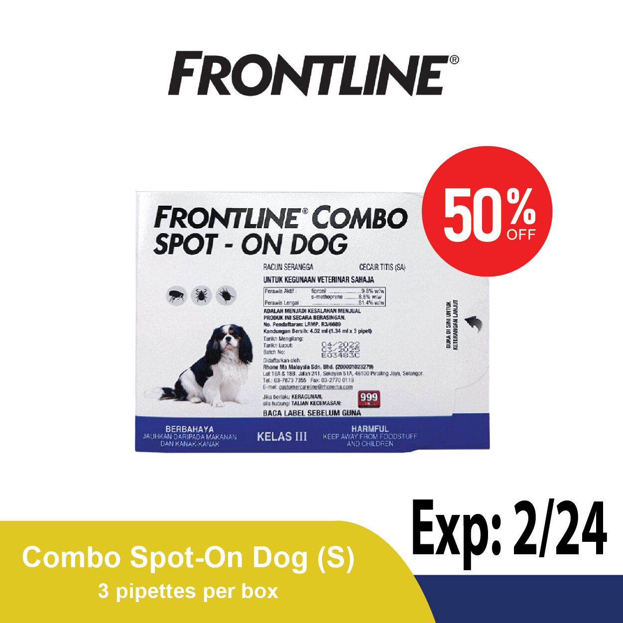 Frontline 0.67 outlet ml