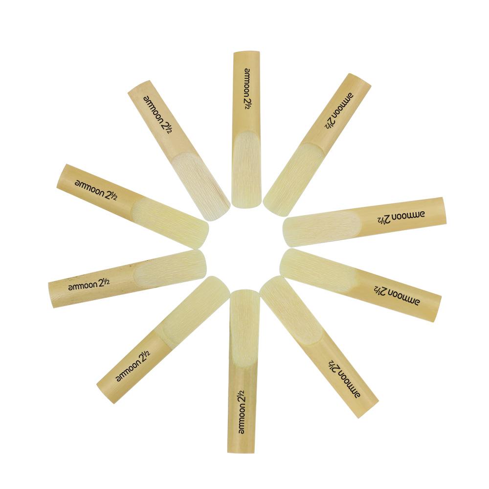 10pcs bB Soprano Saxophone Sax 2.5 2-1/2 Bamboo Reeds Set Accessory ...