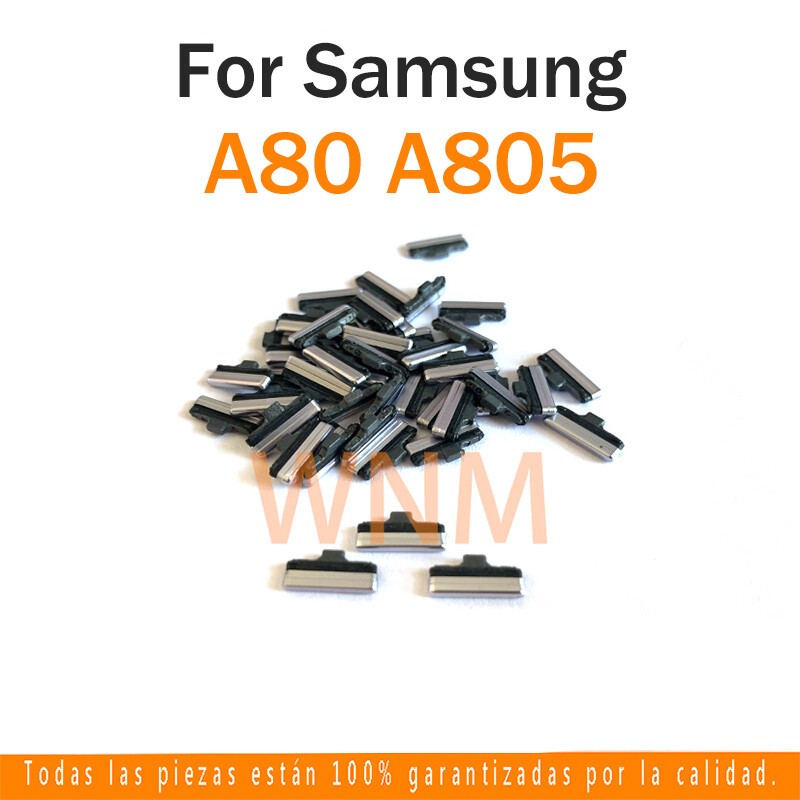 3PCS=1SET Power button For Samsung Galaxy A80 A805 SM-A80 Power and Side Button Keys button on off volume up and down button on the side Replacement Part