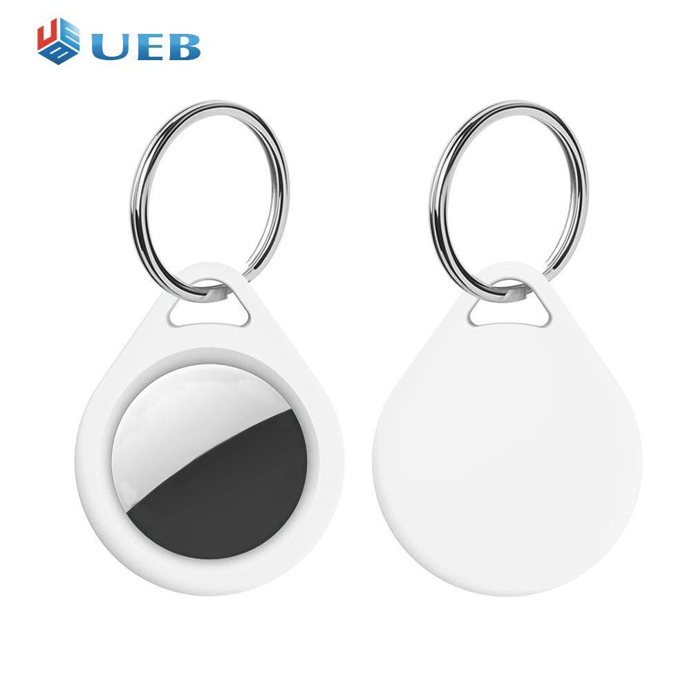 Practical Silicone Case for AirTag Tracker Protective Skin Bumper Case Cover with Carabiner