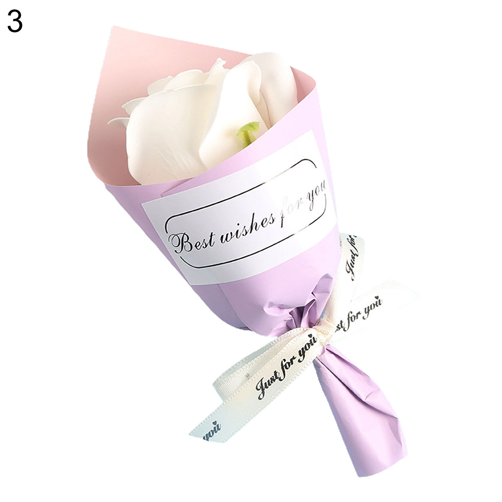 Xiaxuannai®1 Bouquet Mini Handmadeสบู่เทียมดอกไม้ของขวัญParty Propsบ้านเครื่องประดับ