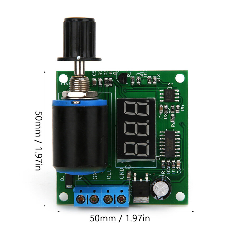 Adjustable Current Signal Generator 4~20mA DC12/24V Current Signal Generating Module