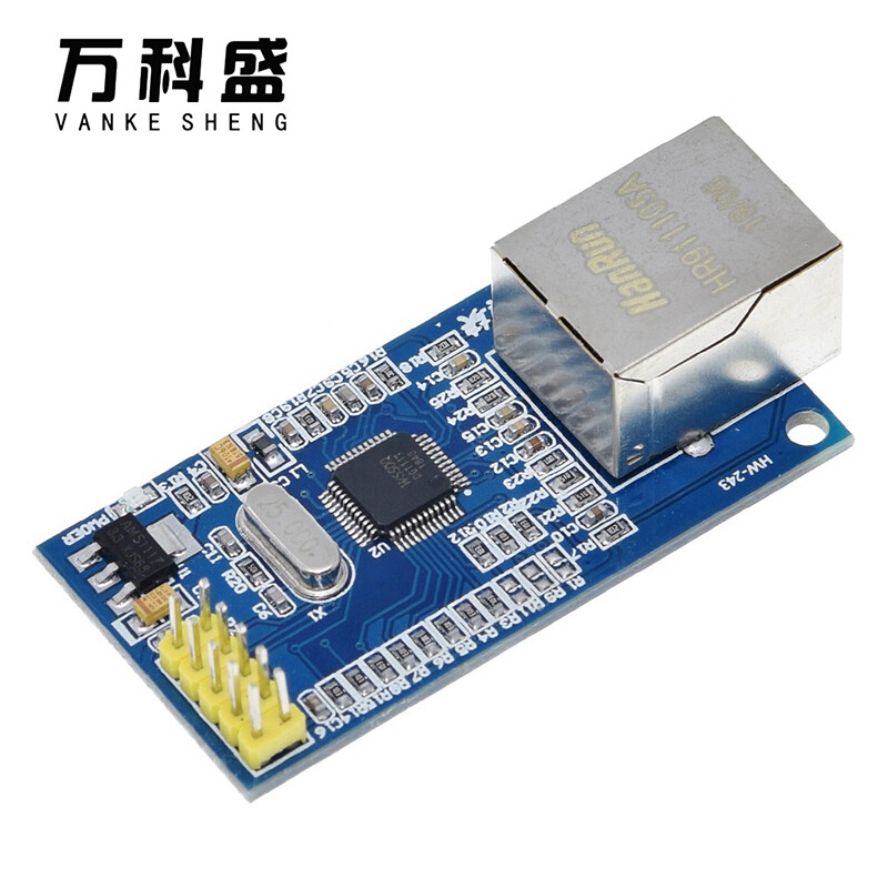 Antara muka ip spi 51/tcp/stm32 w5100 mcu program w5500 modul rangkaian ethernet