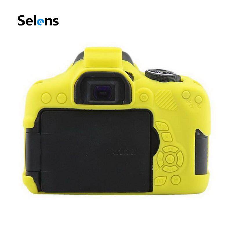 Selens Armor Skin Case Silicone Cover Protector Bag For Canon 750D