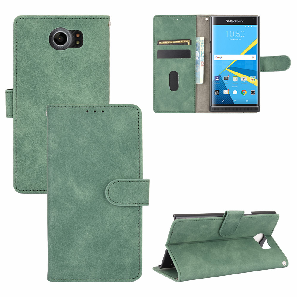 New Flip Cover Card Wallet Soft Skin Feeling Case for Blackberry Keyone DTEK70 Mercury Key2 Priv Keytwo Key1