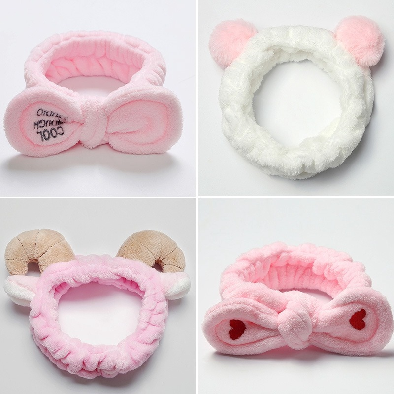 Cute Korean Style Face Wash Headband