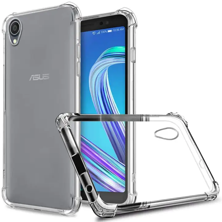 Casing Ponsel Asus Zenfone Live Pelindung Ponsel Anti Gores Empat Sudut Jeli Anti Jatuh Menyerap Guncangan Bening Untuk Asus Zenfone Live L1 Za550kl X00rd Lazada Indonesia