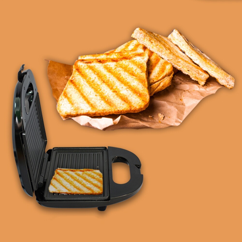 máy Làm Bánh Sandwich Chạy Điện Máy Nướng Bánh Mỳ Đĩa Nướng Máy Làm Bánh Mỳ Bánh Quế Ăn Sáng