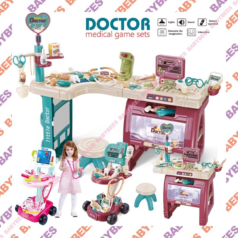 mainan doctor play set