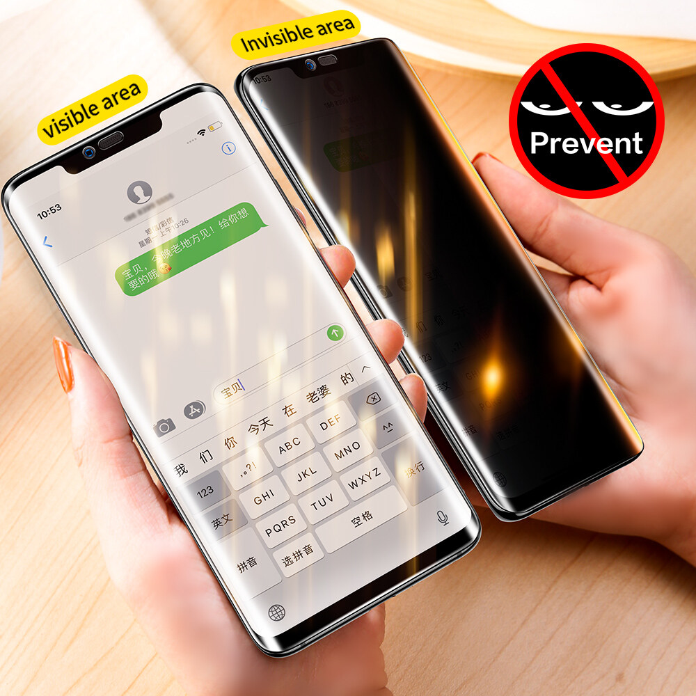 Smartdevil miếng dán màn hình chống nhìn trộm cho Honor Magic 6 Pro Honor Magic 5 Pro Huawei Mate 50 Pro Mate 40 Pro Mate 30 Pro Mate 60 Pro Huawei Pura 70 Ultra P60 Pro P40 Honor 90 bảo hiểm đầy đủ tempered miếng dán film thủy tinh miếng dán film mềm, ch
