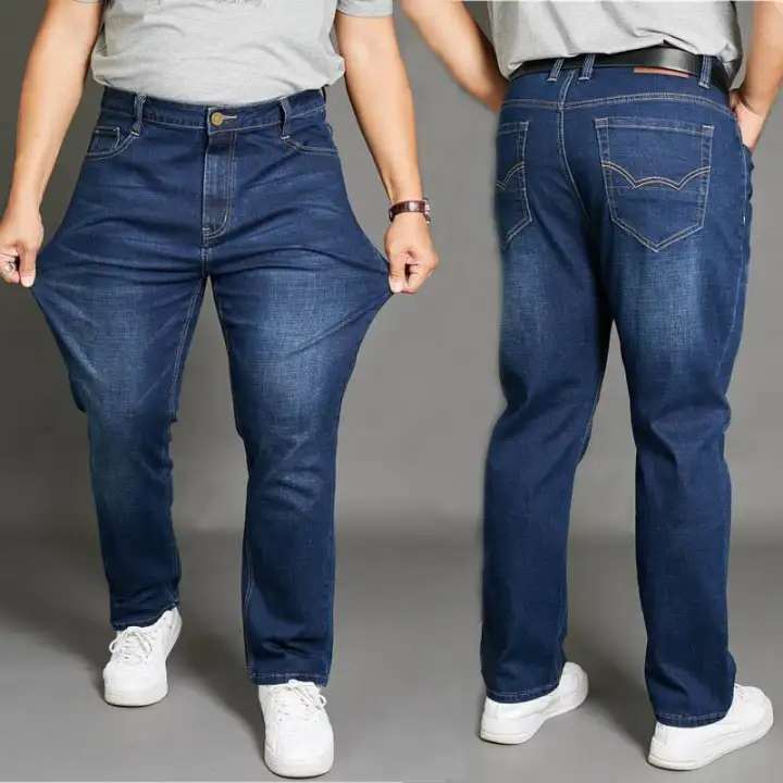 big men's stretch jeans