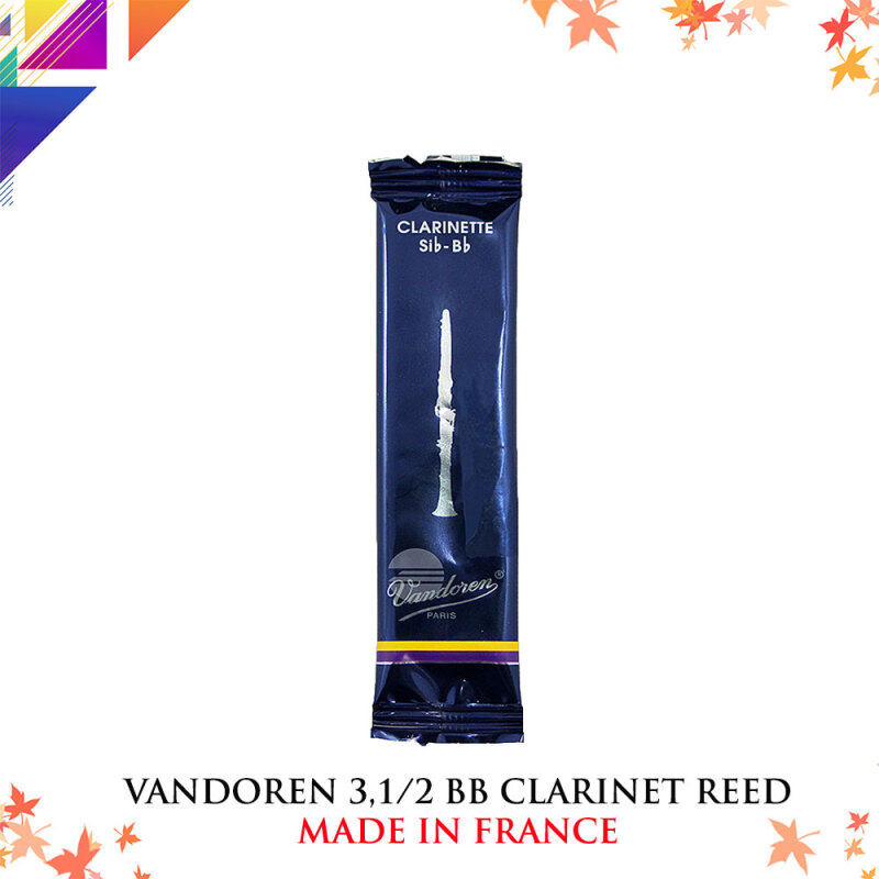 VANDOREN 3,1/2 Bb Clarinet Reed Malaysia