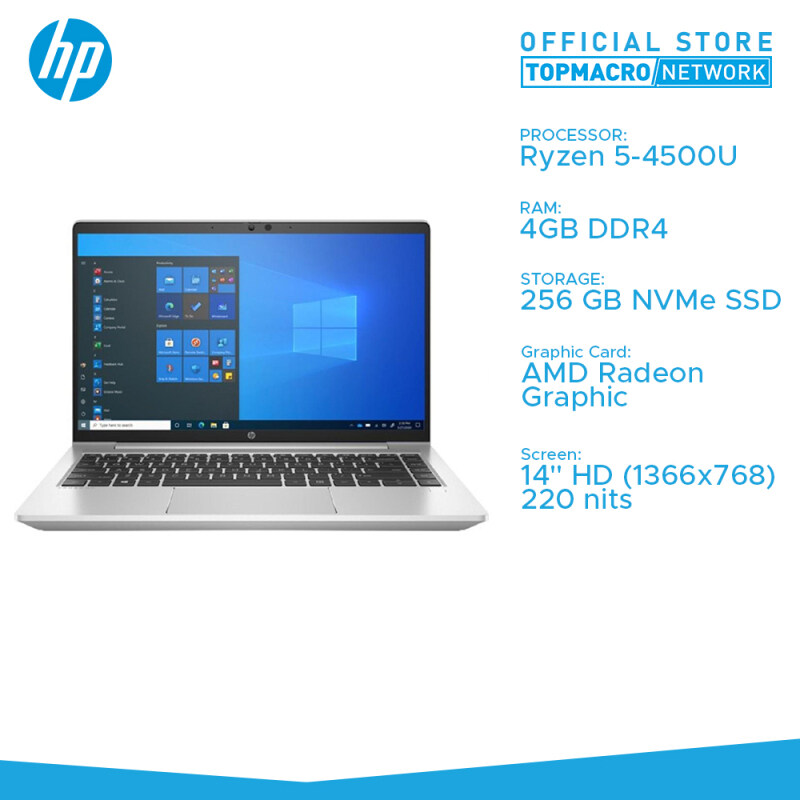 HP ProBook 445 G7 (14 HD/R5-4500U/4GB/256GB SSD/Radeon/W10H/1 Year) Malaysia