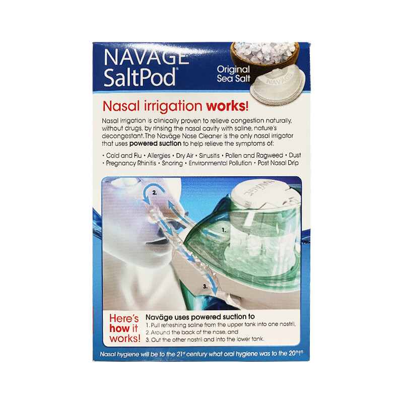 NAV Adult Nasal Washing Pot Electric Nasal Washer Nasal Washing Salt