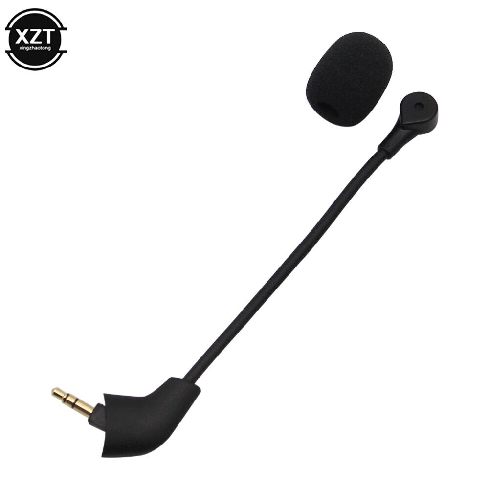 Replacement Game Mic 3.5mm Microphone for HyperX Cloud 2 II X Core Pro Silver Cloudx Alpha S Cloud9 9 C9 Gaming Headset