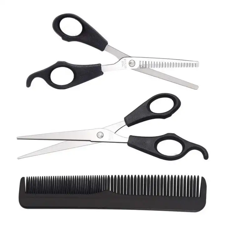 men's haircut kit with scissors