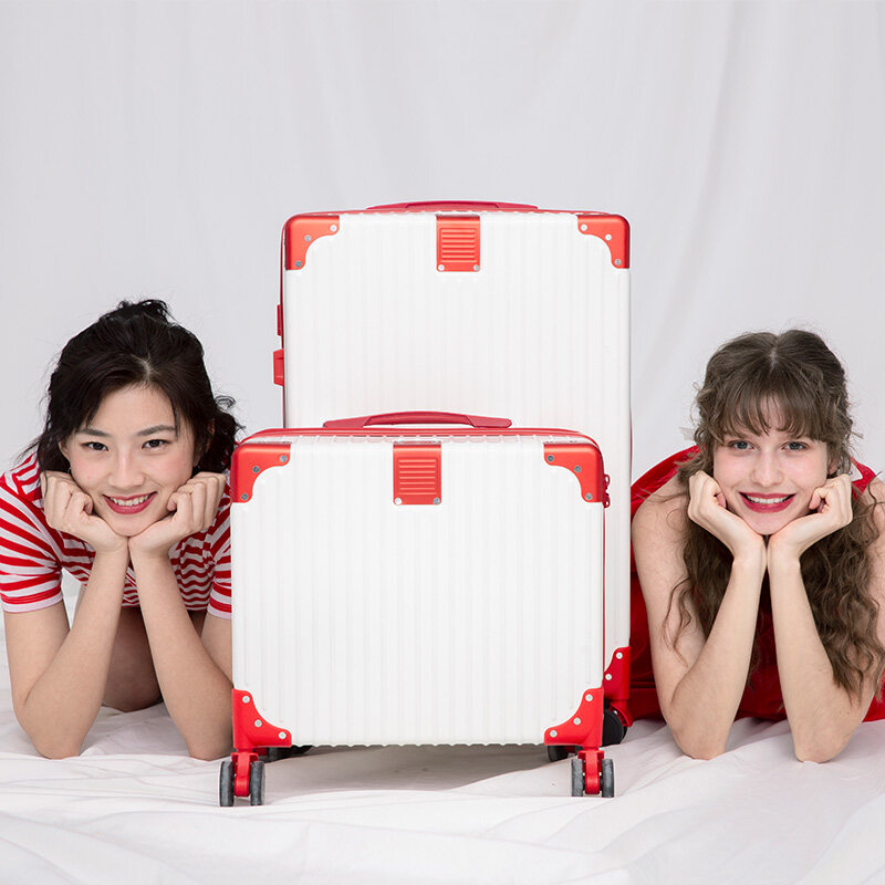 ELLE suitcase female universal wheel luggage case 17 inch small