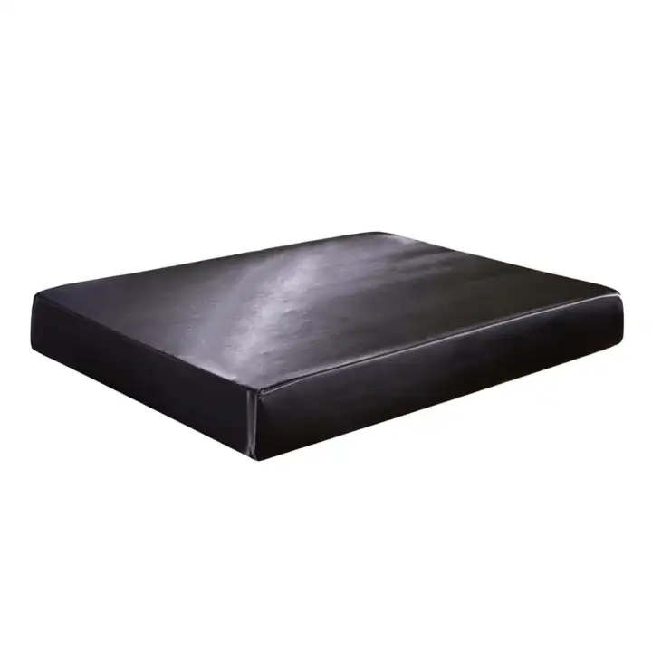 Smooth Satin Silk Fitted Bed Sheets Single Double King Size Bed Cover VARIOUS