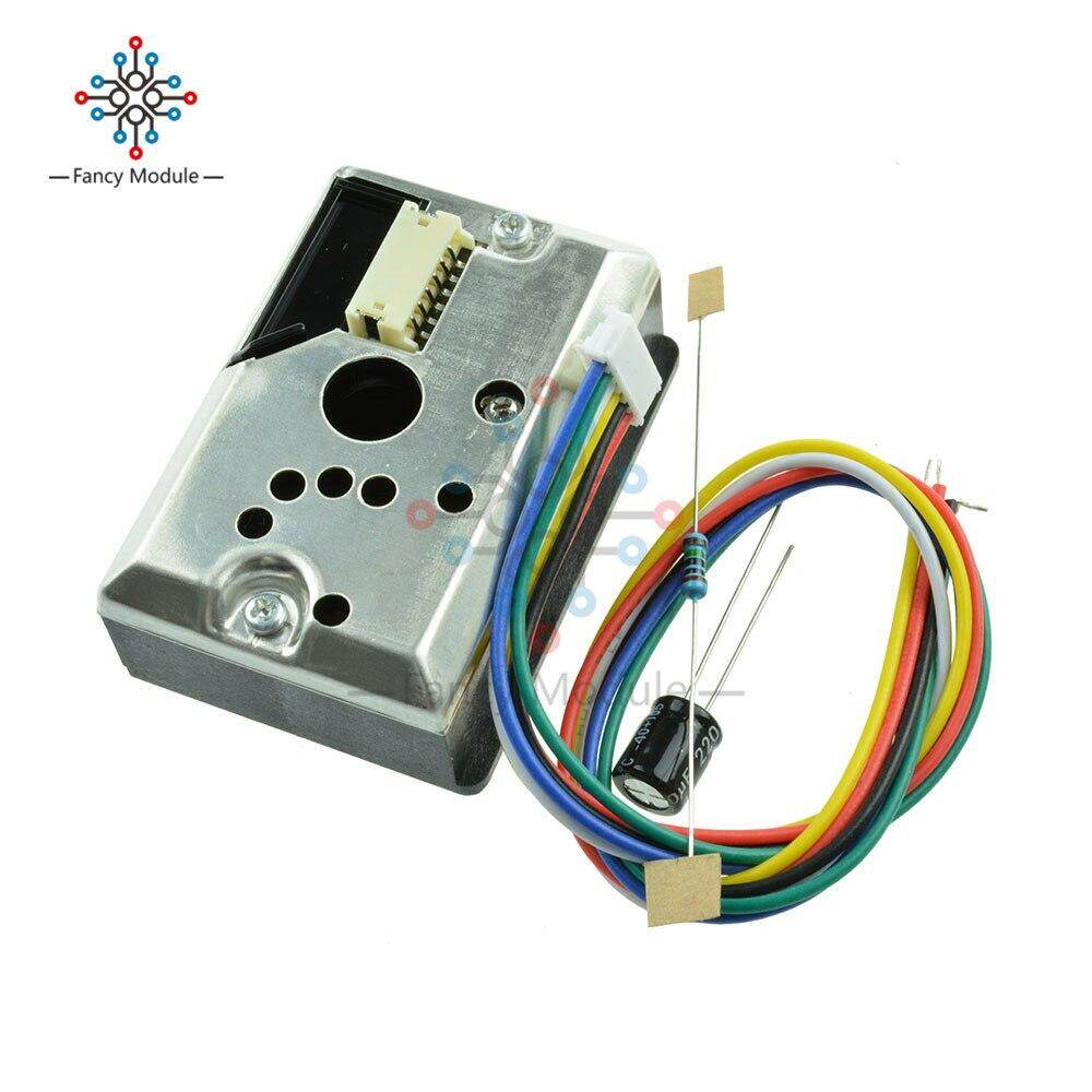 Pm2.5 gp2y1014au dust smoke particle sensor module replace gp2y1010au0f