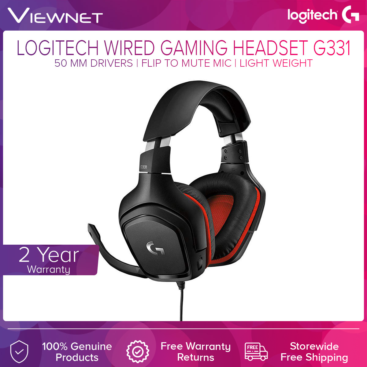 logitech g331 harga