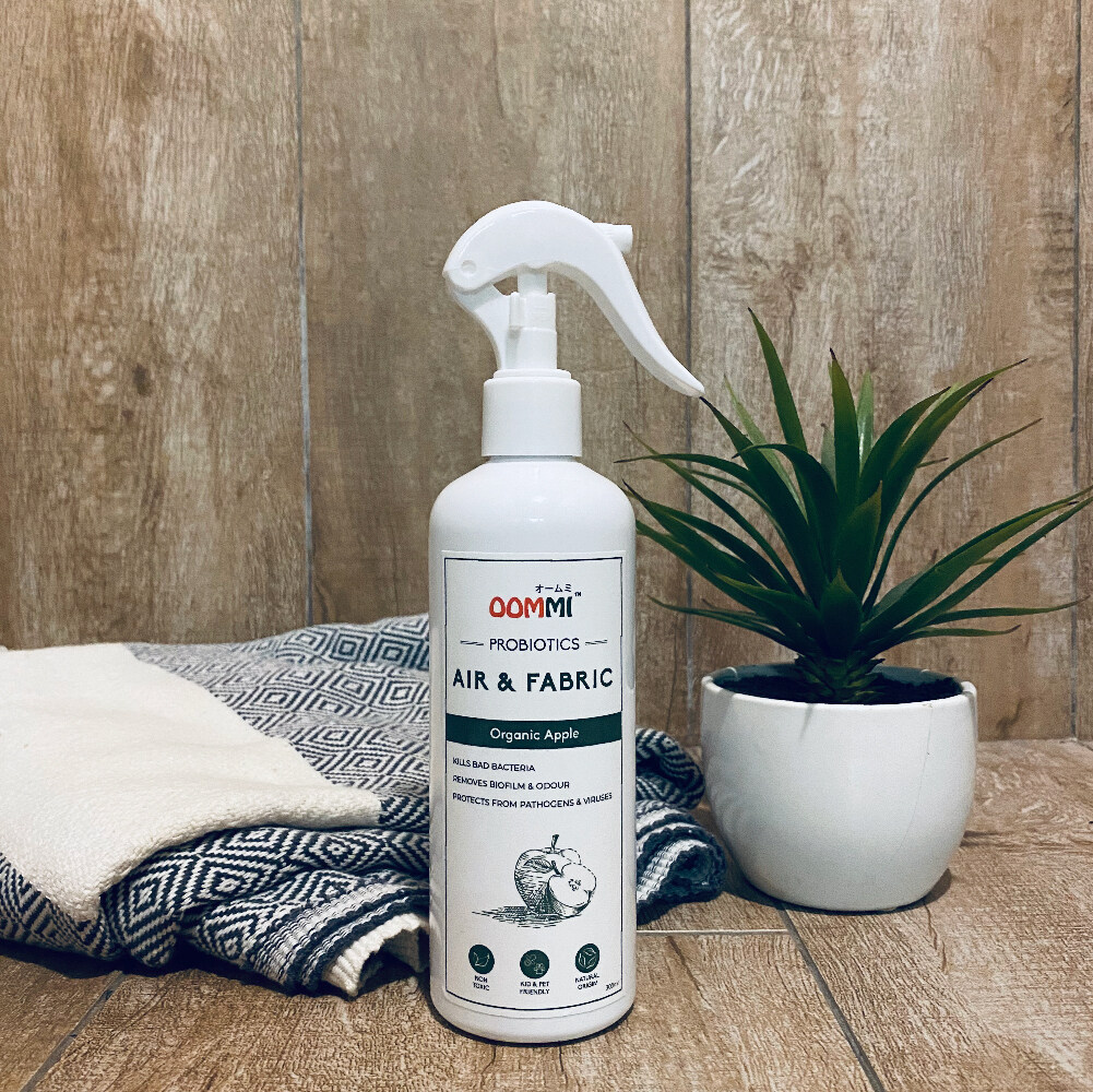 Oommi Probiotics Air & Fabric, Hypoallergenic Air Freshener, Home, Car