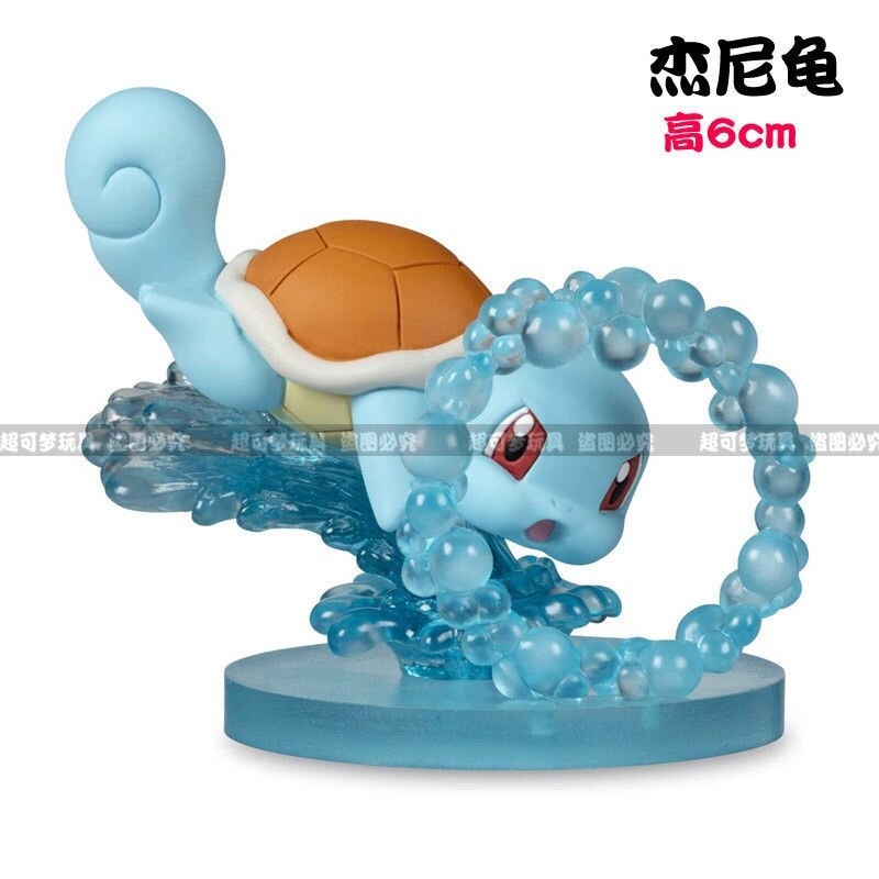 Pokemon Action Figure Bulbasaur Charmander Squirtle Jigglypuff Psyduck Mew Popplio Mimikyu Vulpix Growlithe Eevee Absol