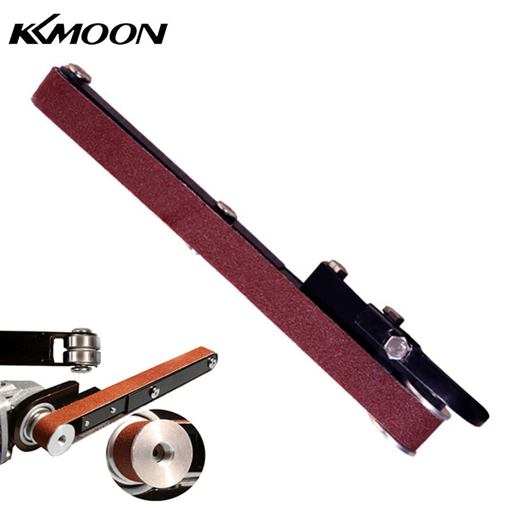 KKmoon Angle Grinder Modified Sand Belt Machine Woodworking Sand Belt Machine Mini Machine Multipurpose Utility Modification Tool Suitable for Model 100 Angle Grinder