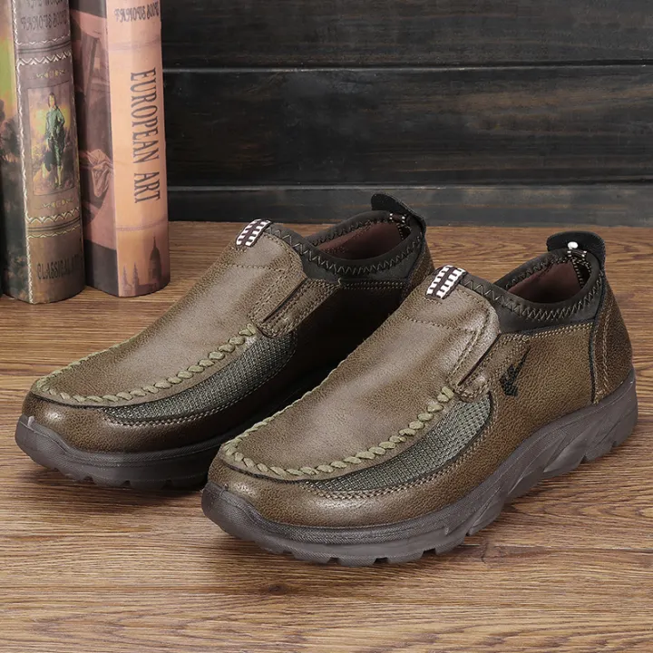 mens hard bottom slippers