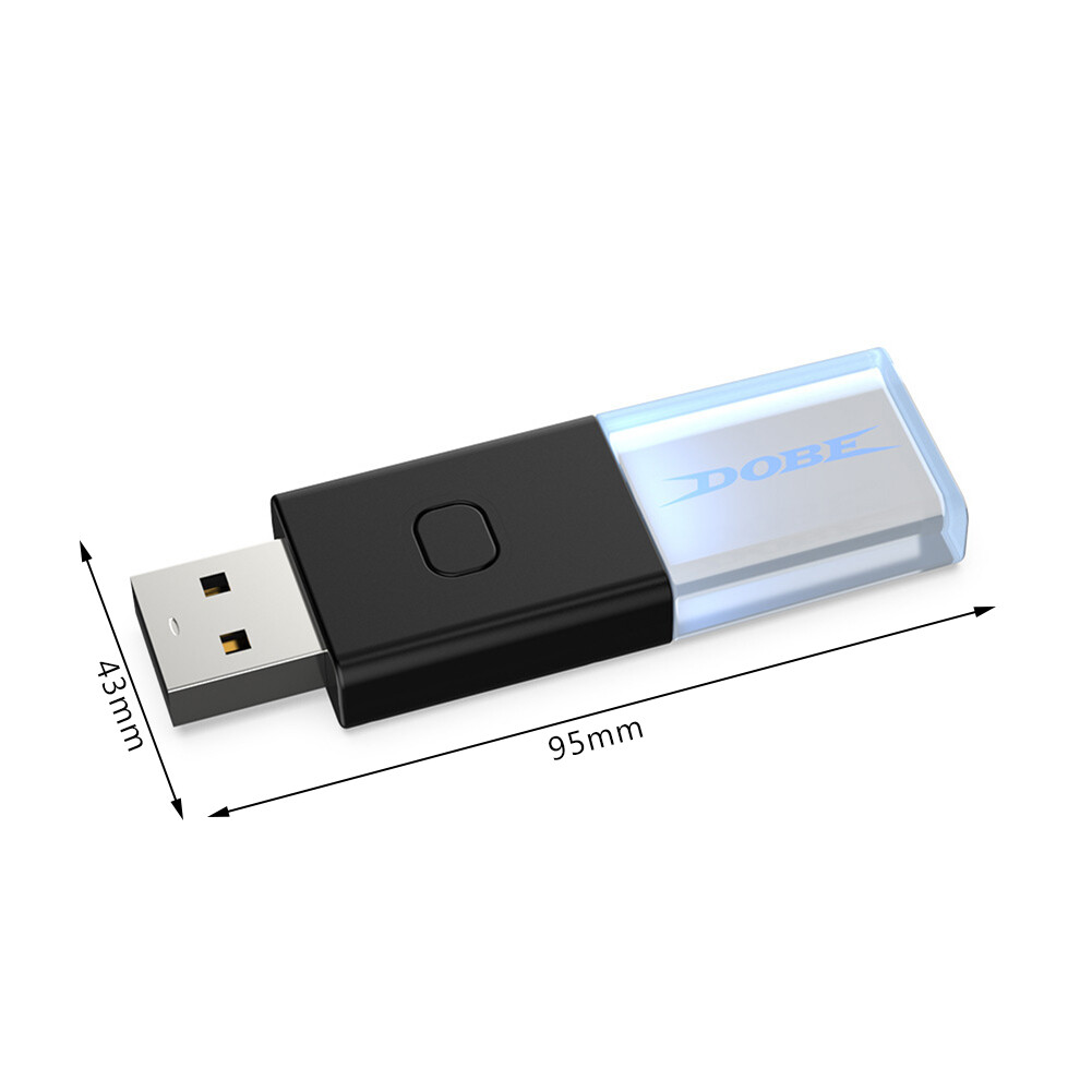TY-1803 USB Receiver for Switch Xbox One S/X Console Bluetooth-compatible 5.0 Wireless Controller Gamepad Dongle Adapter Gaming Accessories