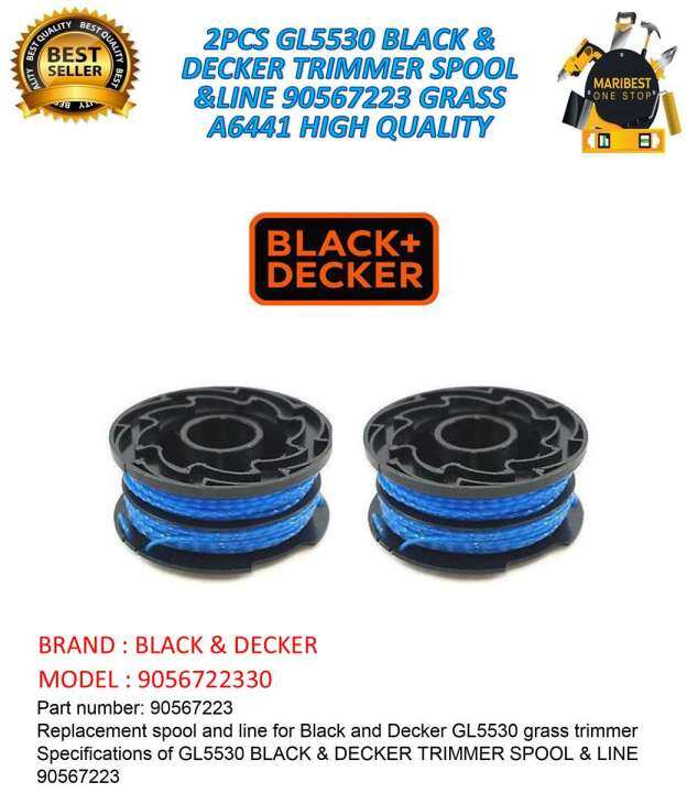 black & decker trimmer line