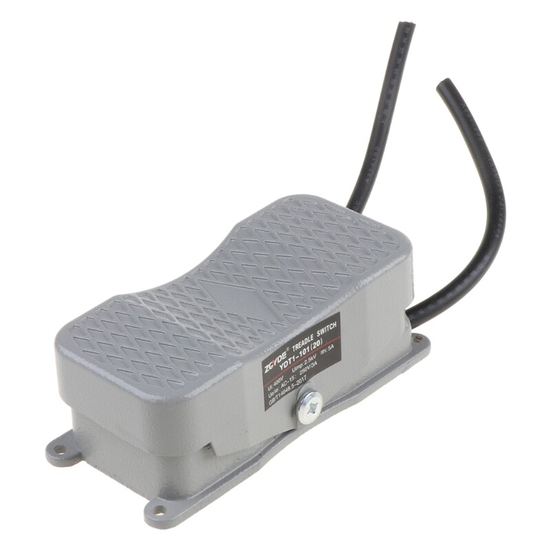 Công Tắc Chân AC250V Công Tắc Đảo Chiều Bộ Điều Khiển Điện Bàn Đạp Với Đường Hai Đầu