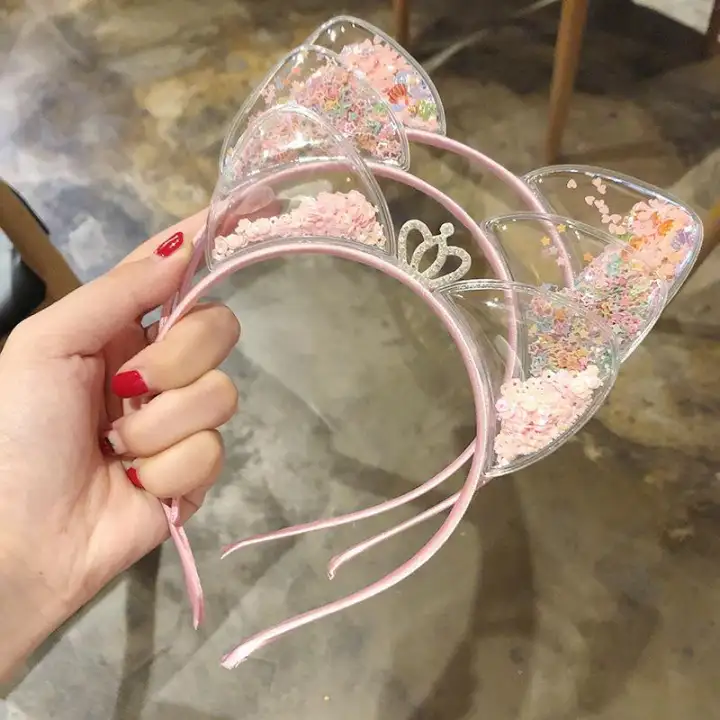 Candy Cute Cat Ears Headband For Girls Korean Princess Kids