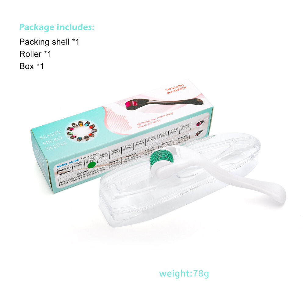 DECINIEE Microniddle Roller for Face Derma Roller 0.2/0.25/0.3mmNeedles Mezoroller Micro-needling Roller Hair-loss Treatment Skin Care