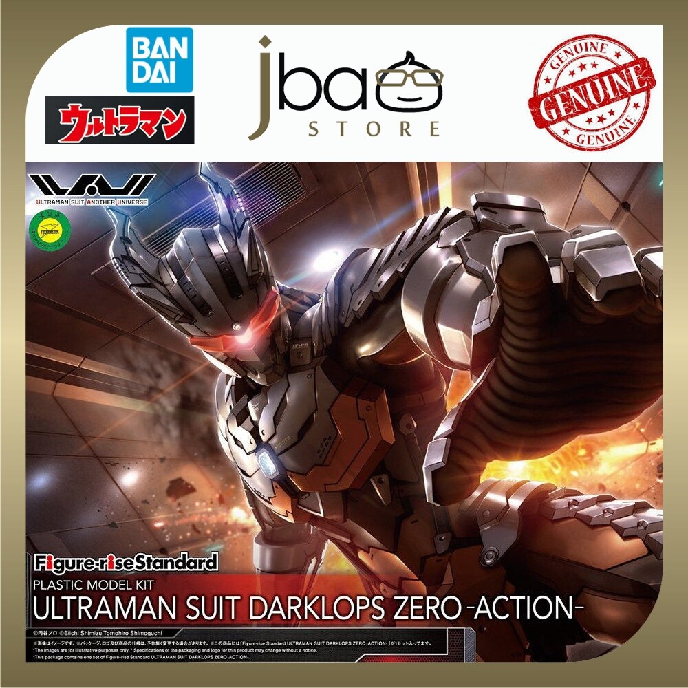 Bandai 1/12 Figure-rise Standard Ultraman Suit Darklops Zero -Action-  Plastic Model Kit | Lazada
