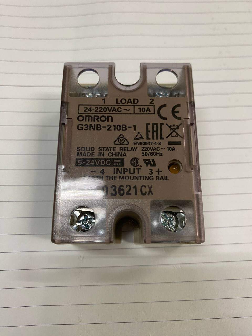 Omron DIN Rail Solid State Relay G3NB210B1 Lazada