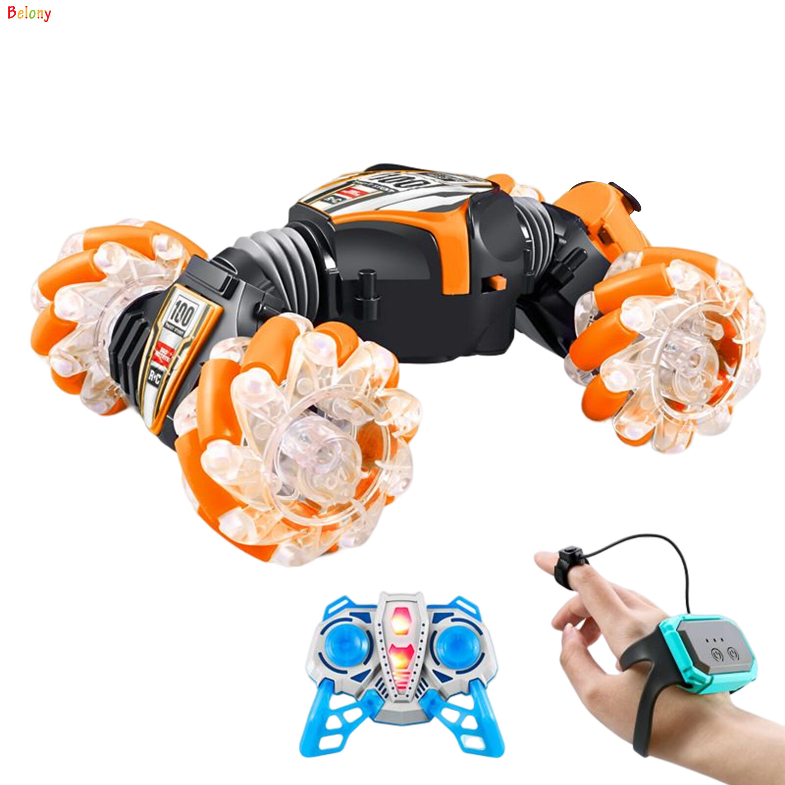 Children Remote Control Car with Light & Music Deisgn Suitable for Student Adults