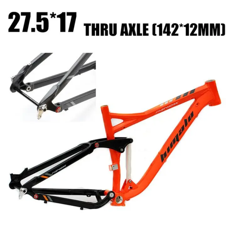 aluminium full suspension frame