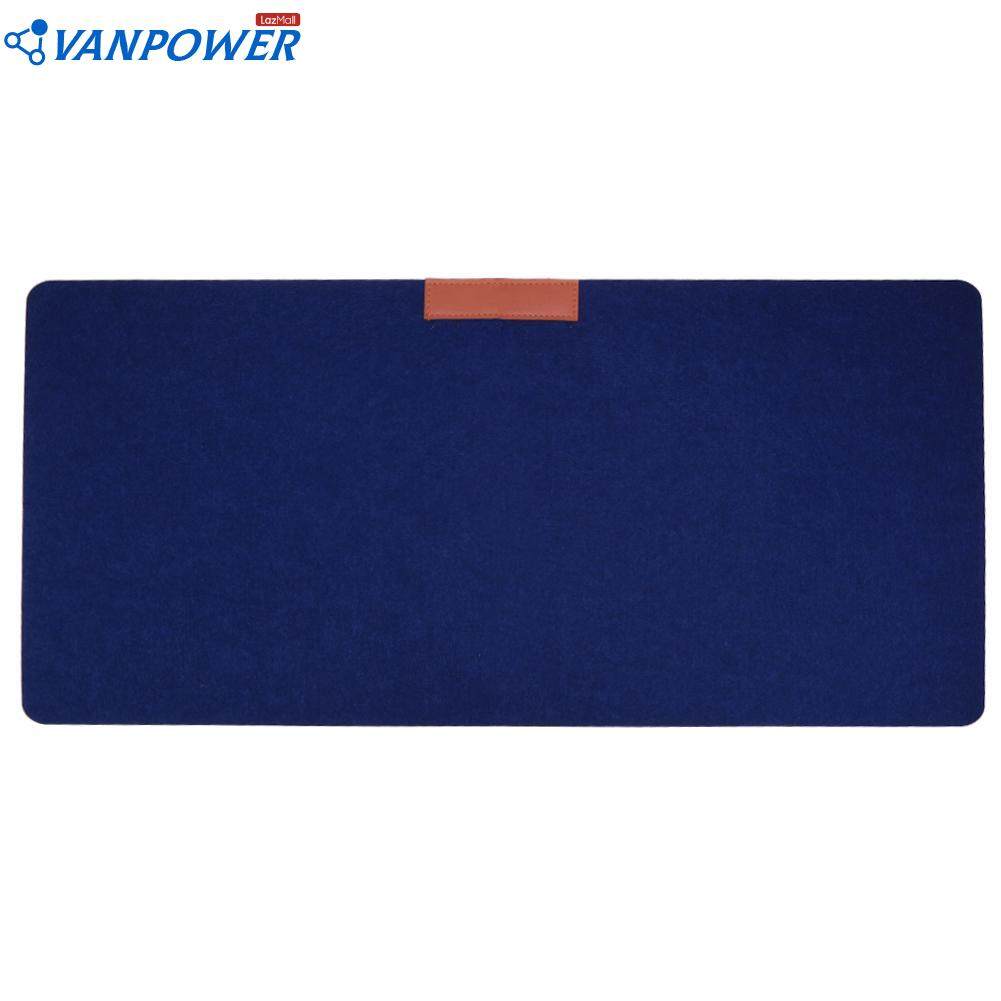 (Ready) Office Computer Desk Mat Modern Table Wool Felt Laptop Cushion