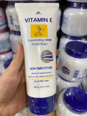 AR Vitamin E Rejuvenating Whip Facial Wash(190g) #Ready Stock