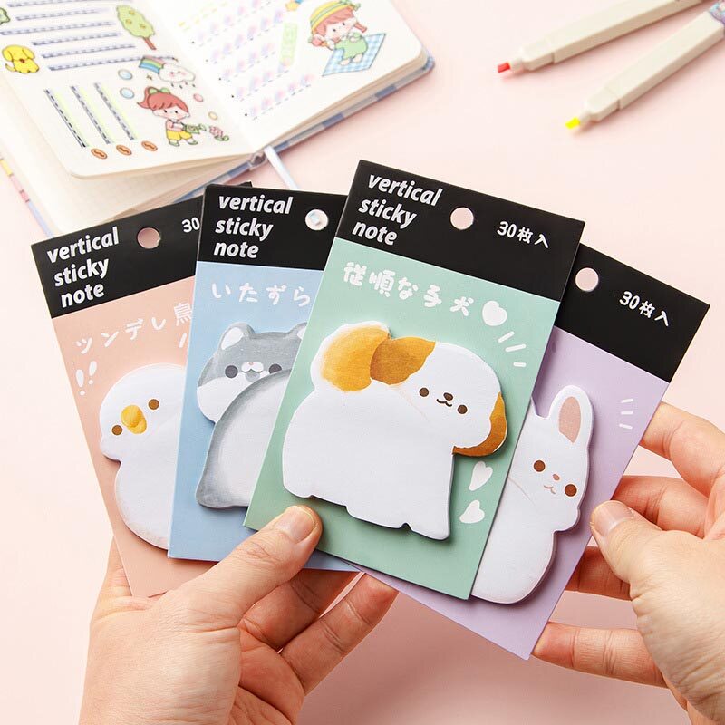 Cartoon Butt Post-it Note Set Memo Notes Index Mark Sticky Note Decorative Stickers