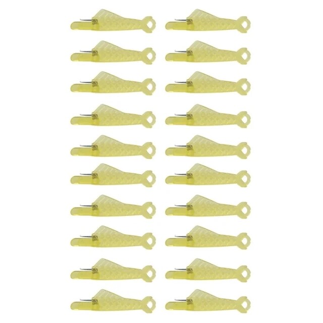 Polocat 30/5PCS Fish-shaped Sewing Automatic Needle Threader Fast Traveler Needle Threader DIY Sewing Craft Needle Threading Tool