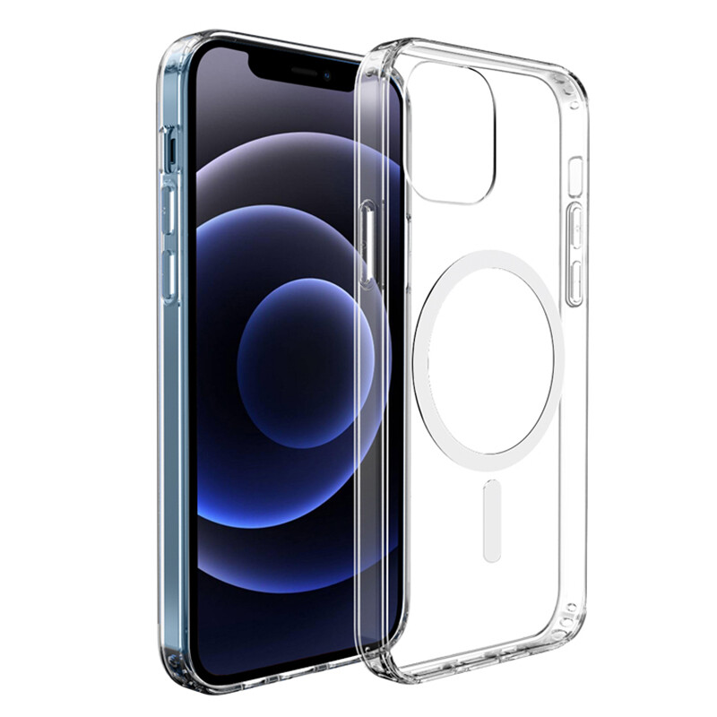 TOPZERO Ốp Từ Tính Cho iPhone 13 Pro Max 12 Pro Max 11 Pro Max XR X XS Max 8 Plus Ốp Bảo Vệ Toàn Diện Chống Sốc Sạc Không Dây Magsafe Ốp PC + TPU