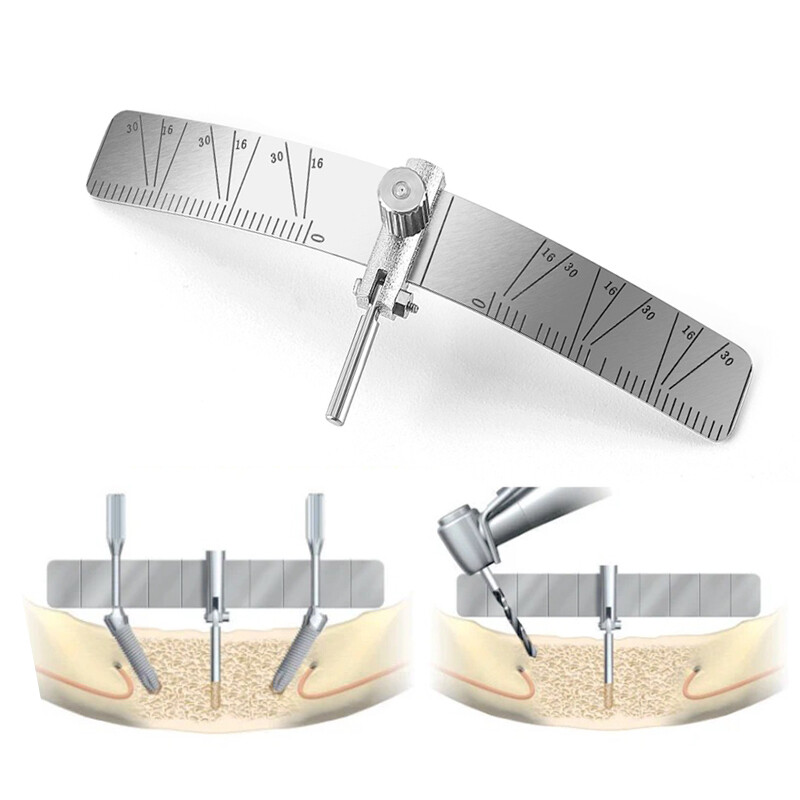 Implant Locating Guide Planting Positioning Locator Angle Ruler Guage Tools Autoclavable