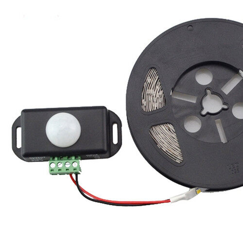 Công tắc cảm biến chuyển động hồng ngoại PIR tự động DC 12V-24V 8A -INTL