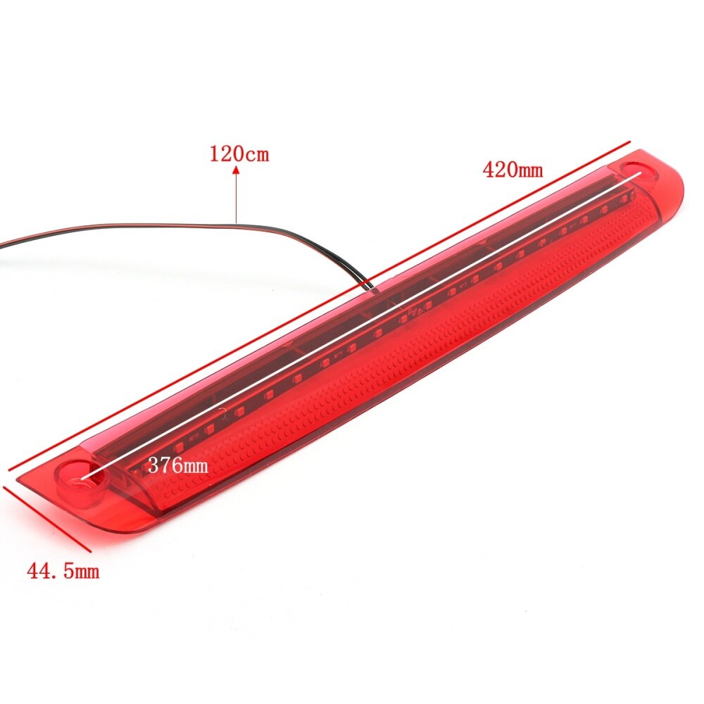 Đèn Dừng Đuôi Phanh Cao Thứ 3 12V 20LEDS Màu Đỏ Thông Dụng Cho Xe Hơi Xe Máy